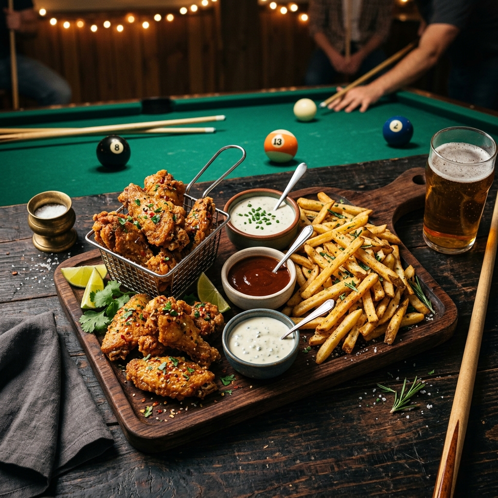Billiard Champion Platter Combo